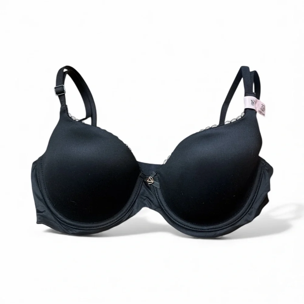 Victoria's Secret Classic Lightly Lined Demi Black Bra Mul Sizes. NWT